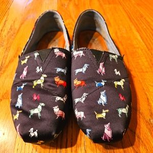 Bob's by Sketcher Black Origami Dog Shoes Multicolor